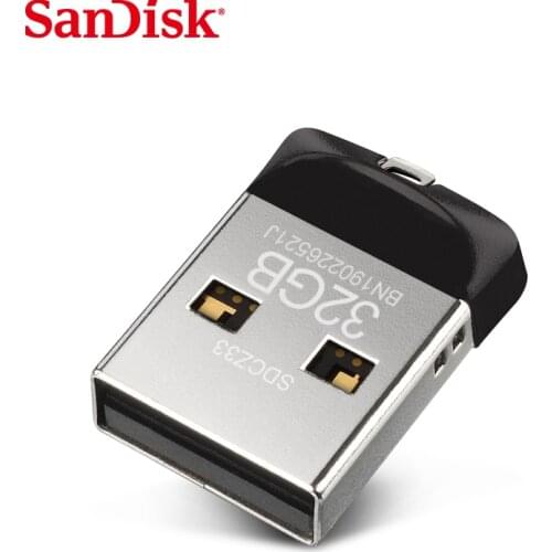 10pcs SanDisk CZ33 USB Stick 16GB mini Pen Drives 32GB USB 2.0 pendrive micro 64GB USB flash drive Support Official Verification