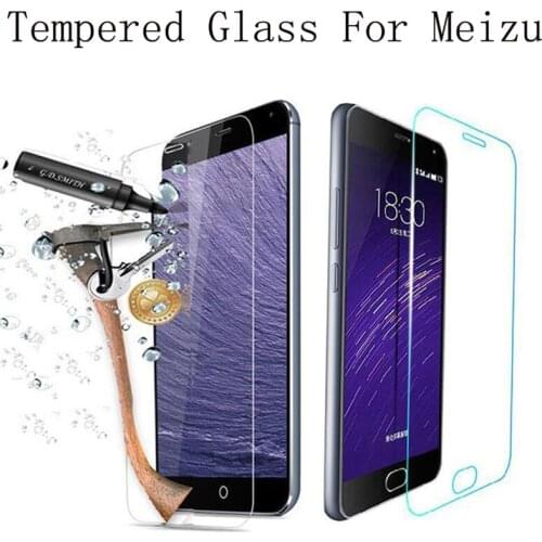 Screen Protector for Meizu M6s M3s M5c M3 M5 M6 Note Protective Glass on Meizu U10 U20 Pro 7 Plus Tempered Glass