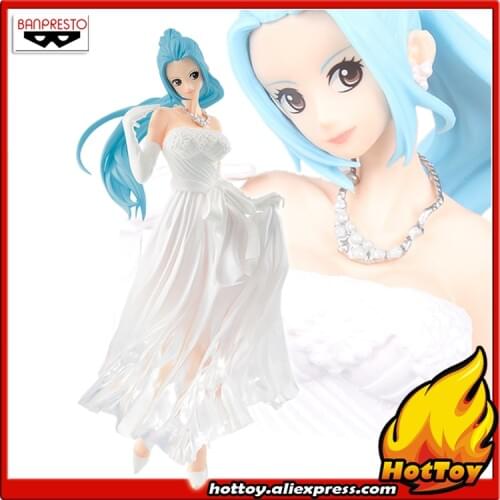 100% Original Banpresto LADY EDGE: WEDDING Collection Figure - Nefertari Vivi (A Normal color ver. White) from "ONE PIECE"