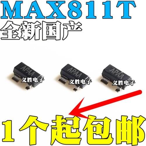 2PCS NEW MAX811TEUS-T MAX811T APAA SOT-143 MAX811TEUS