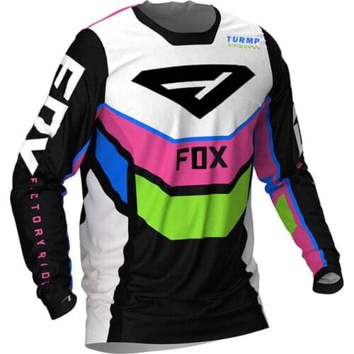2020 Motocross Jersey Mtb Downhill Jeresy Fxr Cycling Mountain Bike DH Maillot Ciclismo Hombre Quick Dry Jersey turmp Fox Jersey