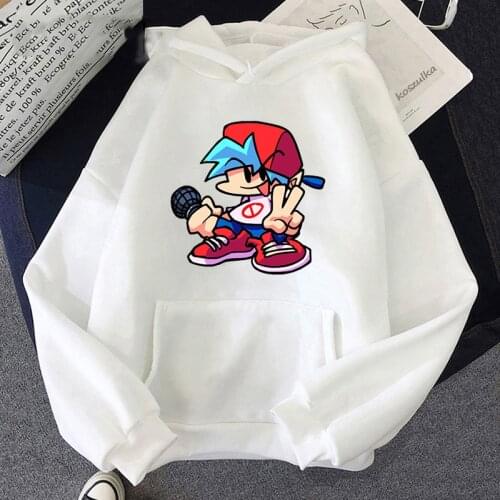 2021 Game Friday Night Funkin Printing Men Women Hoodies Sweatshirt Pullovers Hooded Casual Tops Fashion Unisex Clothes