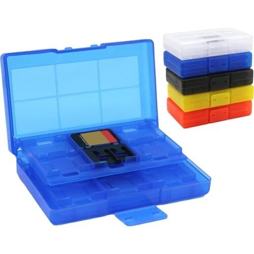 24 in 1 Memory Card Holder Game Card Protective Storage Case Cover Box Cassette for Nintendo Switch High Quality Storage Box New