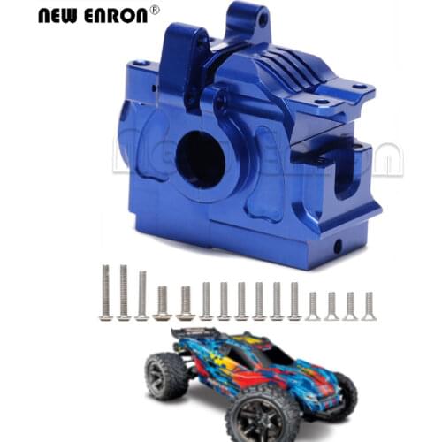 #6880 Aluminum Rear Gearbox Differential Housings Set for RC Car Crawler Parts Traxxas 1/10 Hoss Rustler Slash Stampede XO-1 4X4