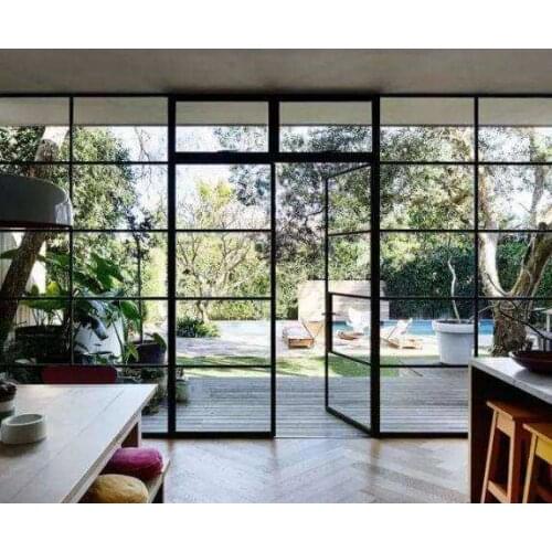 8 panel steel entry door steel main door