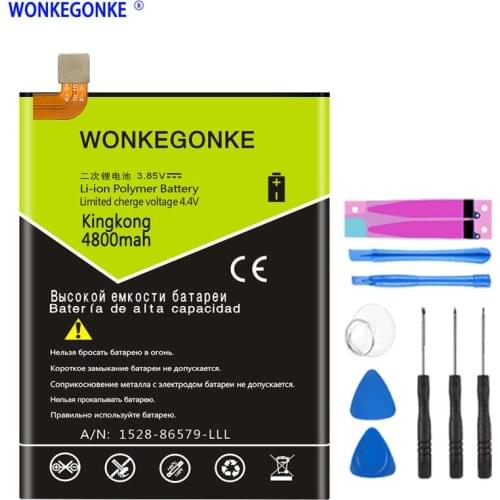 WONKEGONKE 4800mAh Battery for Cubot KingKong Batterie Bateria