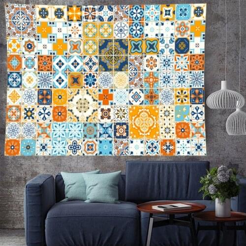 Bohemian style geometric goblen personality boho decor Wall Tapestry Hanging Home Decor Yoga Mat beach wall towel mandalas decor