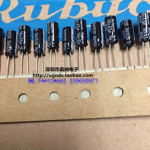 50PCS/lot Rubycon Electrolytic capacitor 16V47UF 5X11MM 105C degree centigrade NEW
