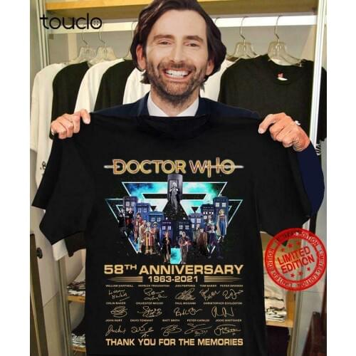 Doctor Who 58th Anniversary 1963 2021 Thank You For The Memories Unisex T-shirt