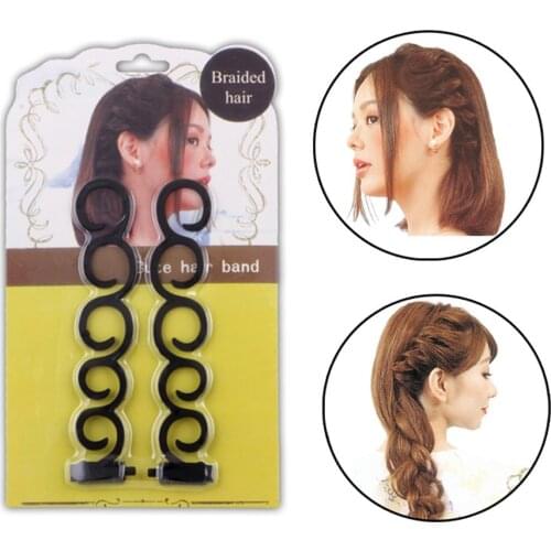 Hair Styling Tools Weave Braid Hair Braider Tool Hair Styling Magic Twist Bun Maker Hair Roller Accessories Beauty Tools