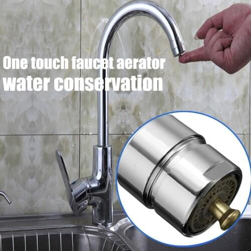 Brass Touch Control Faucet Aerator Water Valve Water Saving one touch tap Aerator new generation Durable