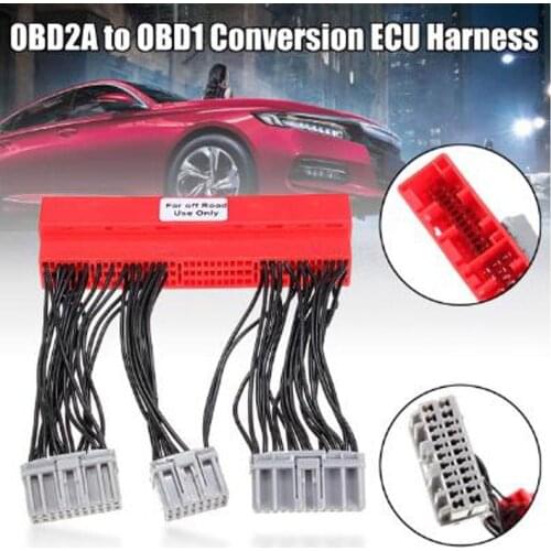 For Honda OBD2A to OBD1 Plug and Play Jumper Conversion Driving Computer Harness Export Products