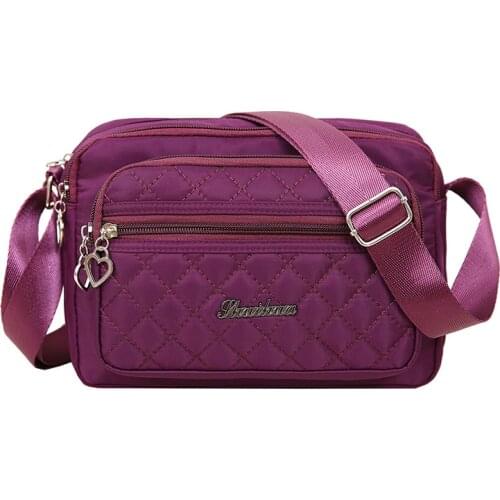 Women Casual Messenger Bags Waterproof Nylon Handbag Female Shoulder Bag Ladies Crossbody Bags Collect Wallet Bolsa Sac A Main