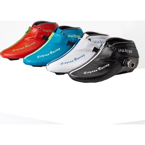 Cityrun Inline Speed Roller Skates Carbon Fiber Boot for Adult Kids Men Professional Competition Speed Skating Shoes Patins SX12