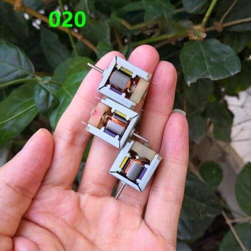 020 Micro Motor High Speed DC3-6V 30000-45000rpm 1A Electric Machinery for DIY Fan,Doing Experiments,Model Airplanes Toy