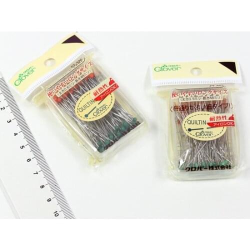Japan CLOVER cola, heat-resistant pin, patchwork, fixed needle 57-326/327
