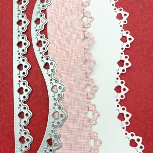 2 pieces of lace DIY Scrapbooking Photo Album Paper Card Craft Cute Embossing Metal Cutting Dies Stencils Scrapbooking Leaves
