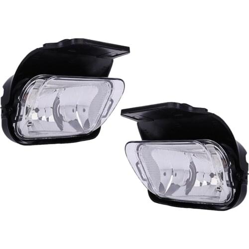 2 Pieces Clear Lens Fog Lights Lamps for Chevy Silverado, Easy Install