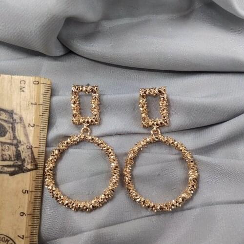 2020 Rushed Limited Women Pendientes The With Qingdao Jewelry Earring Personality Fashion Network Female D44 Irregular Earrings