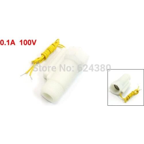 21mm 0.83" Female Threaded Ports Plastic Shell Luquid Water Flow Sensor Switch ZFS-03P
