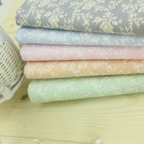 5pcs100% Cotton Quilting Fabric for DIY Sewing Patchwork Kids Bedding Tilda Doll Baby Cloth Textiles Fabric 50*50cm