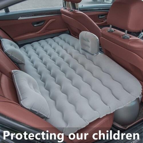 Car Travel Mattress Inflatable Mattress For Sleep Outdoor Camping Inflatable Bed Pvc Flocking Car Inflatable Bed Car Accessories