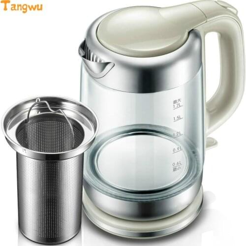 Free shipping Electric kettle automatically without electricity Glass