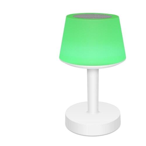 Wireless bluetooth speaker LED colorful night light touch light Intelligent light and sound small table lamp