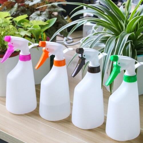 Spray Bottle 500ml Measuring Hand Pressure Watering Can Transparent Garden Tool