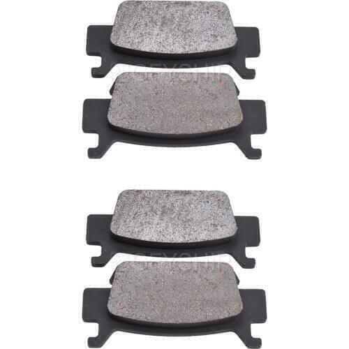 For HONDA TRX500 TM5 TM6 Fourtrax Foreman 2x4 2005 2006 TRX 500 motorcycle Front Rear Brake Pads Brake Disks