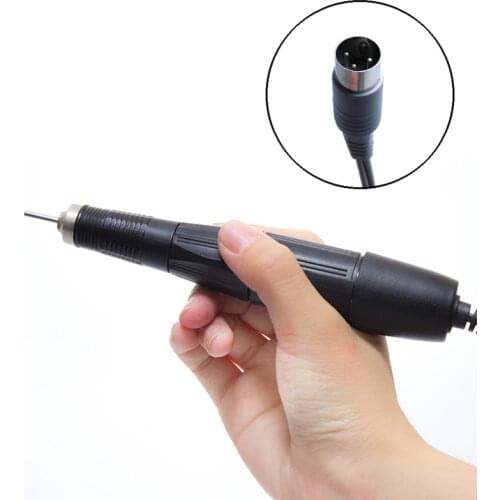 105L Handpiece Drill 35000RPM Electric Nail Drill Handle Handpiece Nail Art Drill Pen Pedicure Tool Nail Drill Accessories 3 Pin