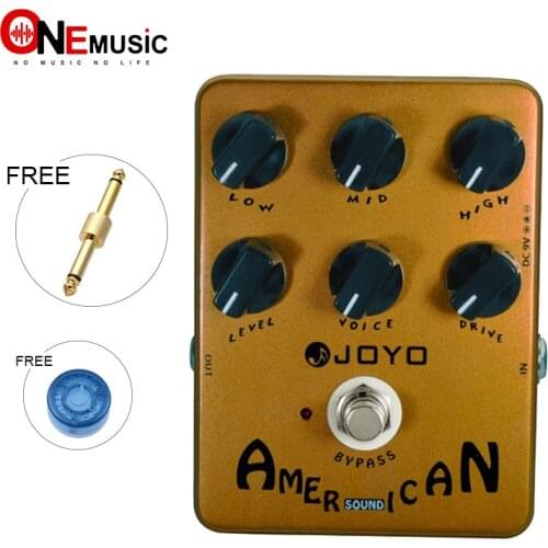 JOYO JF-14 American Sound Speaker Simulator The Electric Guitar Single Block Guitar Effects Pedal with Free Pedal Connector