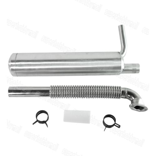1Set EME Front Muffler Pipe Canister Set With Smoke Exhaust For DLE EME 55cc Gas Engines
