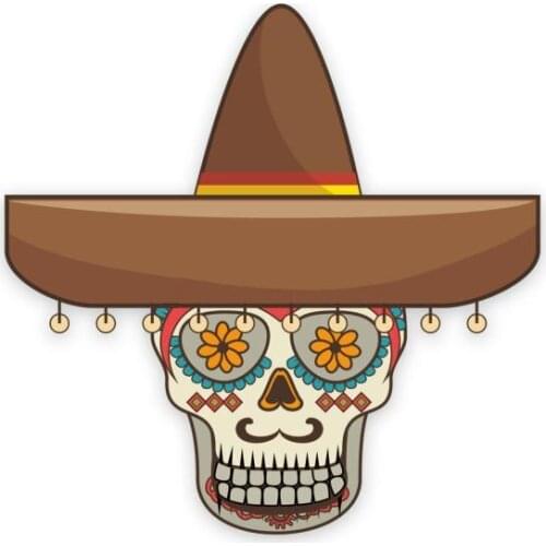 Mexico City Sticker Plane Extreme