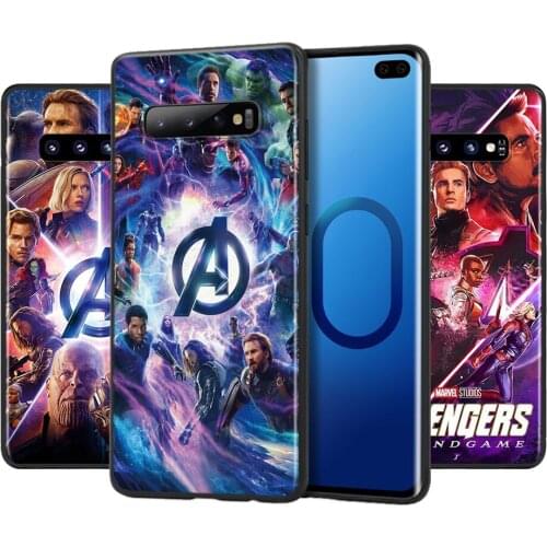 Marvel Avengers Heroes For Samsung Galaxy S21 S20 FE Ultra Lite S10 5G S10E S9 S8 Plus Soft Silicone Phone Case