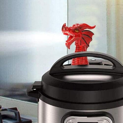 Steam Splitter Durable Practical Silicone Plug Diverter Gadget Steam Release Diverter Pressure Cooker Flamethrower Steam Valve