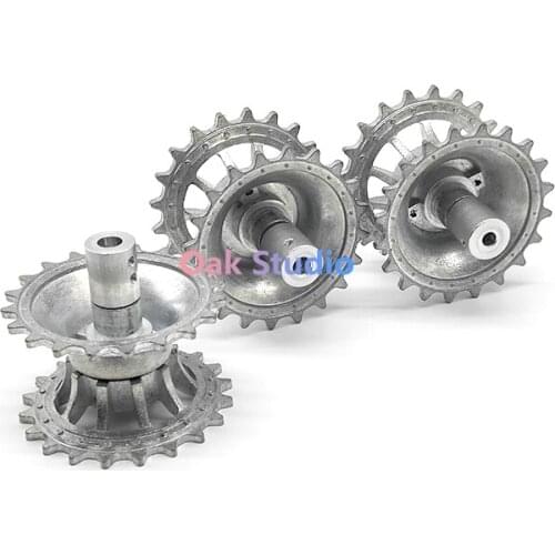 Zinc Alloy Driving Wheel ,Remote Control Car Part,for Tank Robot,Tank Chassis,Model Car Parts.DIY. Free Shipping