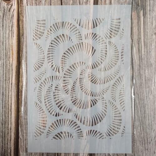A4 Size DIY Craft Wall Stencil for Painting on Wood,Fabric,Walls Art Scrapbooking Stamping Album Embossing Paper Cards