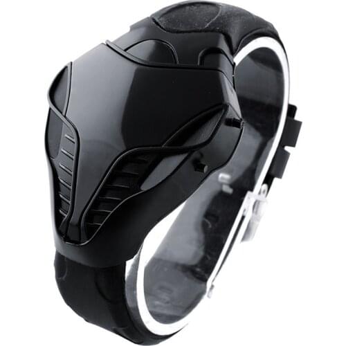 Silicone Watch Strap Cobra Sports Electronic Watch Fashion Leisure Sports LED Watch Mens Digital Watch