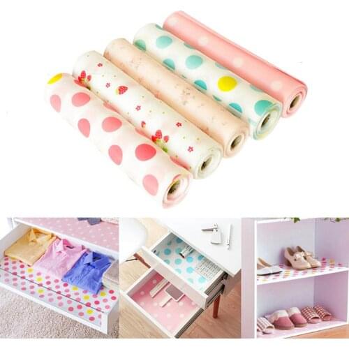 Waterproof Cabinet Table Drawer Shelf Liner Pad Fridge Mat Cut-able Wardrobe Placemat