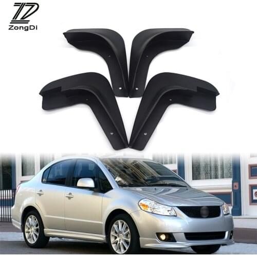 ZD Car Front Rear Mudguards For Suzuki SX4 4-Door Sedan 2007-2013 For Suzuki Grand Vitara / Edcudo (JT) 2006-2015 Accessories