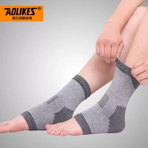 1 Pair Cotton Warm Basketball Football Badminton Sports Protective Gear Ankle Support Compression Foot Sleeve Ankle Brace Guard