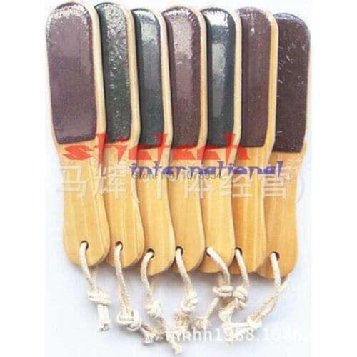 By ems or dhl 200pcs 2016 New Double-sided Foot File Care Dead Skin Callus Remover Pedicure Tool Wood