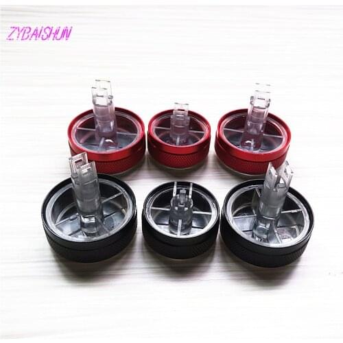 3 pieces .Styling Car Air Conditioning Regulator Heat Switch AC Handle Car Accessories for Nissan Tiida NV200 / livina / Geniss