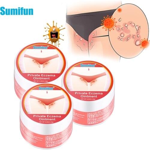 3pcs Sumifun Remove Odor Antibacterial Cream Pussy Underarm Armpit Intimate Deodorant Pruritus Dermatitis Anti-itch Ointment