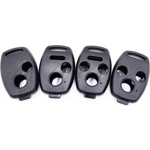 For Honda Accord JAZZ CRV Odyssey Pilot 2007-2013 Car Key Shell 2 2+1 3 3+1 Buttons Replacement Cover Case Fob No Blade