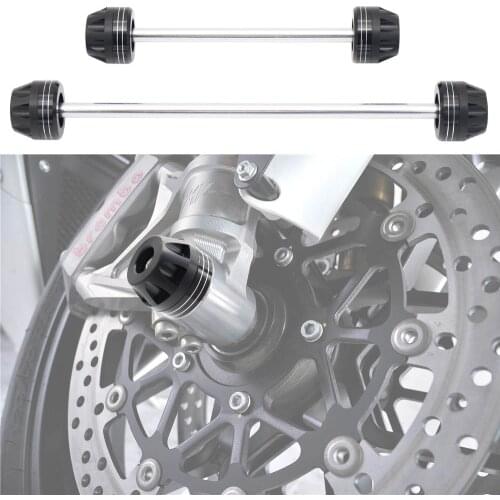 For KAWASAKI ZX10R ZX-10R NINJA 2006~2007 Motorcycle Rear Front Axle Fork Crash Sliders Wheel Protector Falling Protection