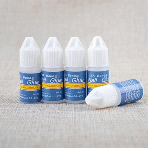 Nail Glue Fast-dry Adhesive Acrylic French Art False Tips 3D Decoration Glue Nail Rhinestone Makeup Cosmetic Tools