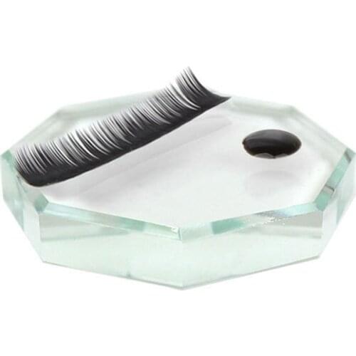 YGirlash Crystal Glass Adhesive Glue Pallet Crystal Stone Hand Printing Eyelash For Fake Eyelashes Extension