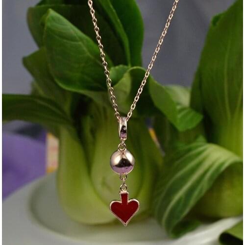 Guarantee Plain 925 Sterling Silver Jewelry, Cubic Necklace, 3.5 g, NE31189